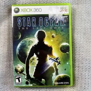 Square Enix Star Ocean The Last Hope Xbox 360 3-Disc Set RPG 2009 Complete